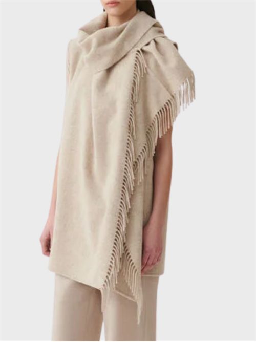 Wool Vest with Matching Scarf FABIANA FILIPPI | SAD216A908M5380164